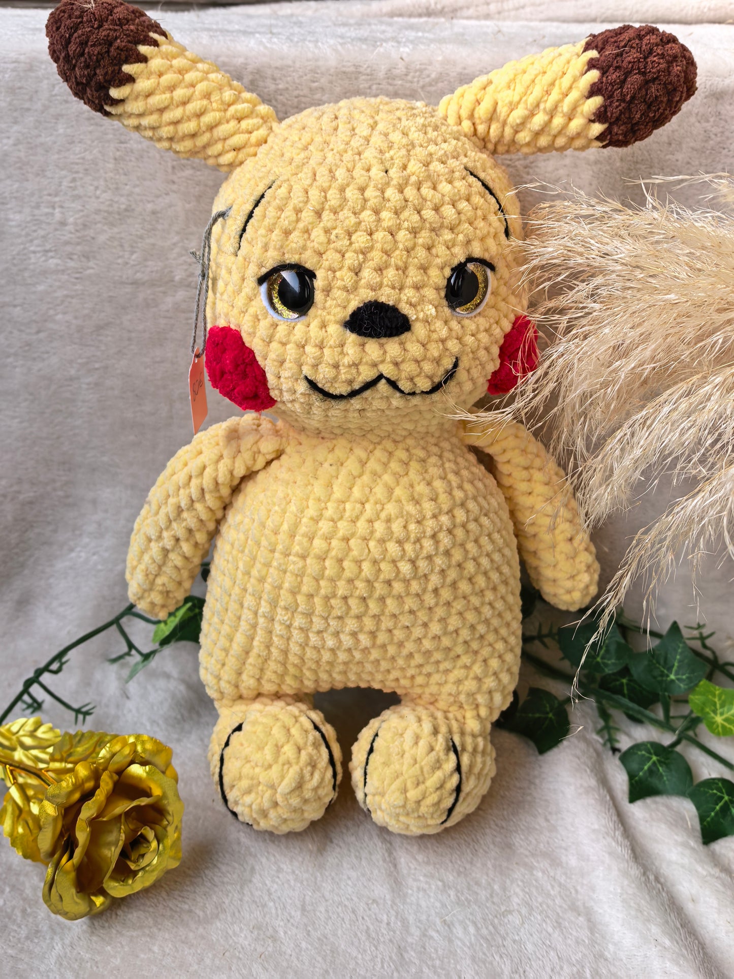 Pikachu Kawaii ⚡ – Compagnon Crocheté à Adopter