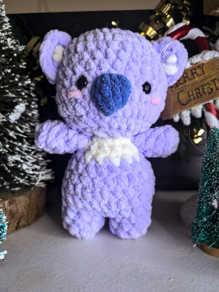 đš Lila le petit koala â Peluche au crochet fait main