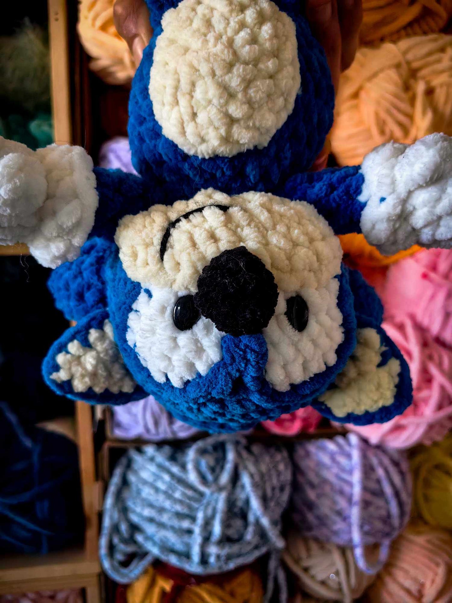 Hérisson bleu 🦔