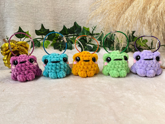 Grenouille Trop Mignonne 🐸💚 – Porte-clés Kawaii