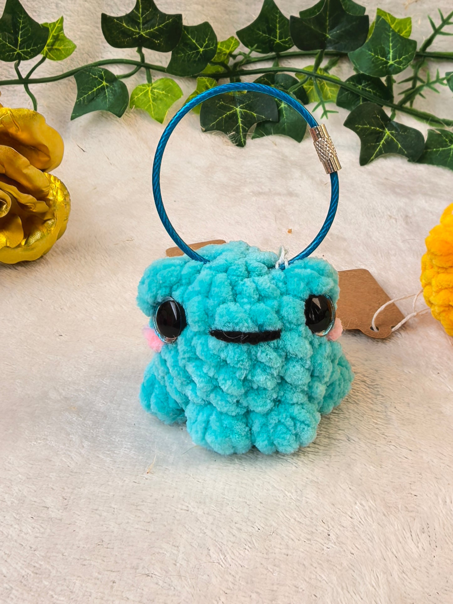 Grenouille Trop Mignonne 🐸💚 – Porte-clés Kawaii