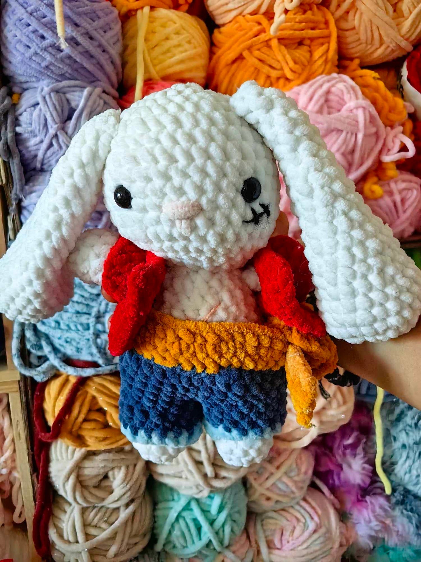 Luffy Bunny – Petit pirate, maxi mignonnerie ! 🧢💖