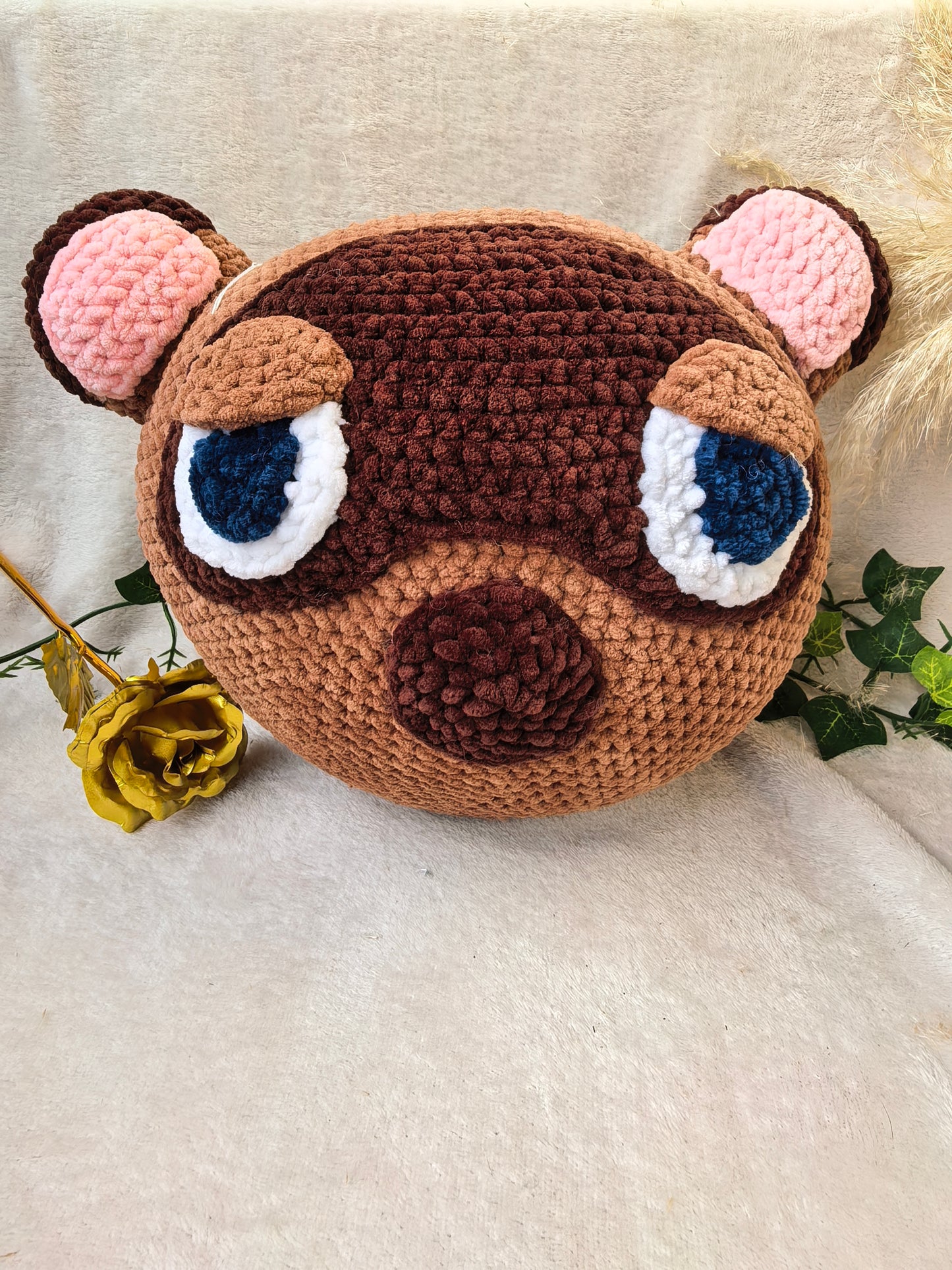 Tom Nook 🦝 au crochet 🧶 : confort et clochettes 💰
